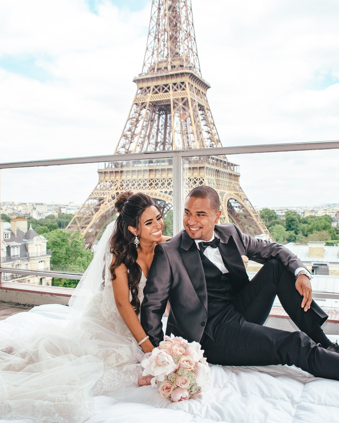 Mariage Pullmann Paris Tour Eiffel Couple