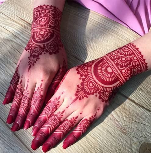 motifs henné mariage
