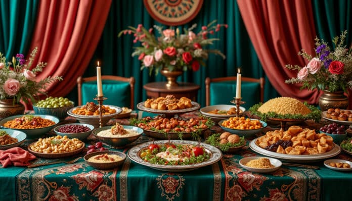 explorez un voyage culinaire inoubliable avec notre sélection de délices de la gastronomie moyen-orientale, parfaits pour sublimer votre mariage. offrez à vos invités une expérience gustative exceptionnelle grâce à nos plats traditionnels et modernes qui raviront les palais.