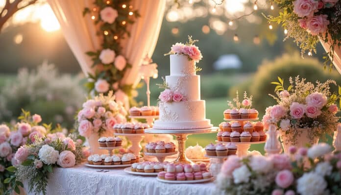 découvrez nos conseils pratiques pour organiser une sweet table inoubliable lors de votre mariage. apprenez à choisir les douceurs parfaites, à créer une décoration harmonieuse et à personnaliser cet espace gourmand pour émerveiller vos invités. faites de votre réception un moment sucré et mémorable !