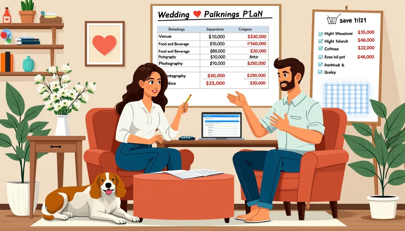 découvrez des conseils pratiques et astucieux pour financer votre mariage tout en économisant efficacement. apprenez à établir un budget, à trouver des options de financement adaptées et à optimiser vos dépenses pour réaliser le mariage de vos rêves sans casser votre tirelire.