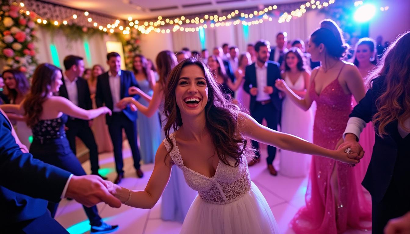 plongez dans l'univers de la troupe mazzika, spécialiste de l'animation de mariage, et découvrez comment leur passion et leur créativité transforment chaque événement en une célébration inoubliable. avec des performances captivantes et une ambiance festive, mazzika rend chaque mariage unique et mémorable.