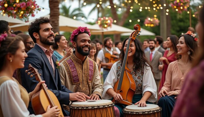 découvrez comment la troupe mazzika transforme vos mariages en moments inoubliables grâce à des performances énergiques et captivantes qui enchantent les invités, créant une ambiance unique et festive.