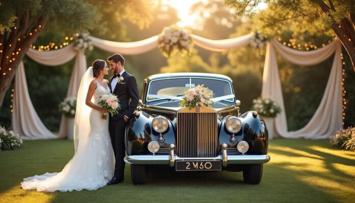 apprenez à sélectionner la voiture idéale pour votre mariage avec nos conseils pratiques et astuces, afin de rendre ce jour exceptionnel et inoubliable.