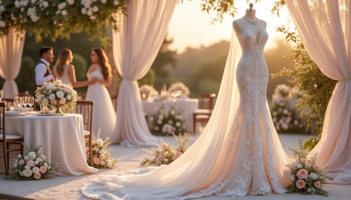 plongez dans l'univers raffiné de la collection serena : des créations élégantes et intemporelles pour sublimer votre mariage. trouvez la tenue parfaite pour un jour exceptionnel.