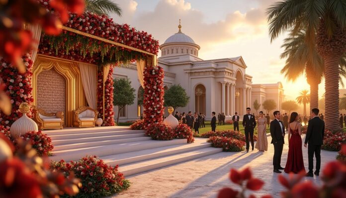 plongez dans l'univers enchanteur du royal riaz et faites de votre mariage un moment inoubliable rempli de magie et d'élégance.