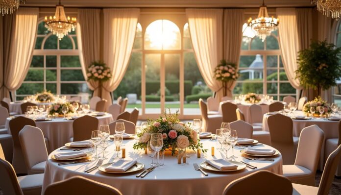 découvrez la salle l'étincelle, l'endroit parfait pour célébrer un mariage inoubliable alliant élégance et convivialité.