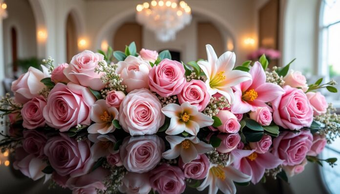 découvrez nos astuces pour sublimer votre mariage avec des bouquets éclatants et des reflets de fleurs qui illumineront votre journée spéciale.